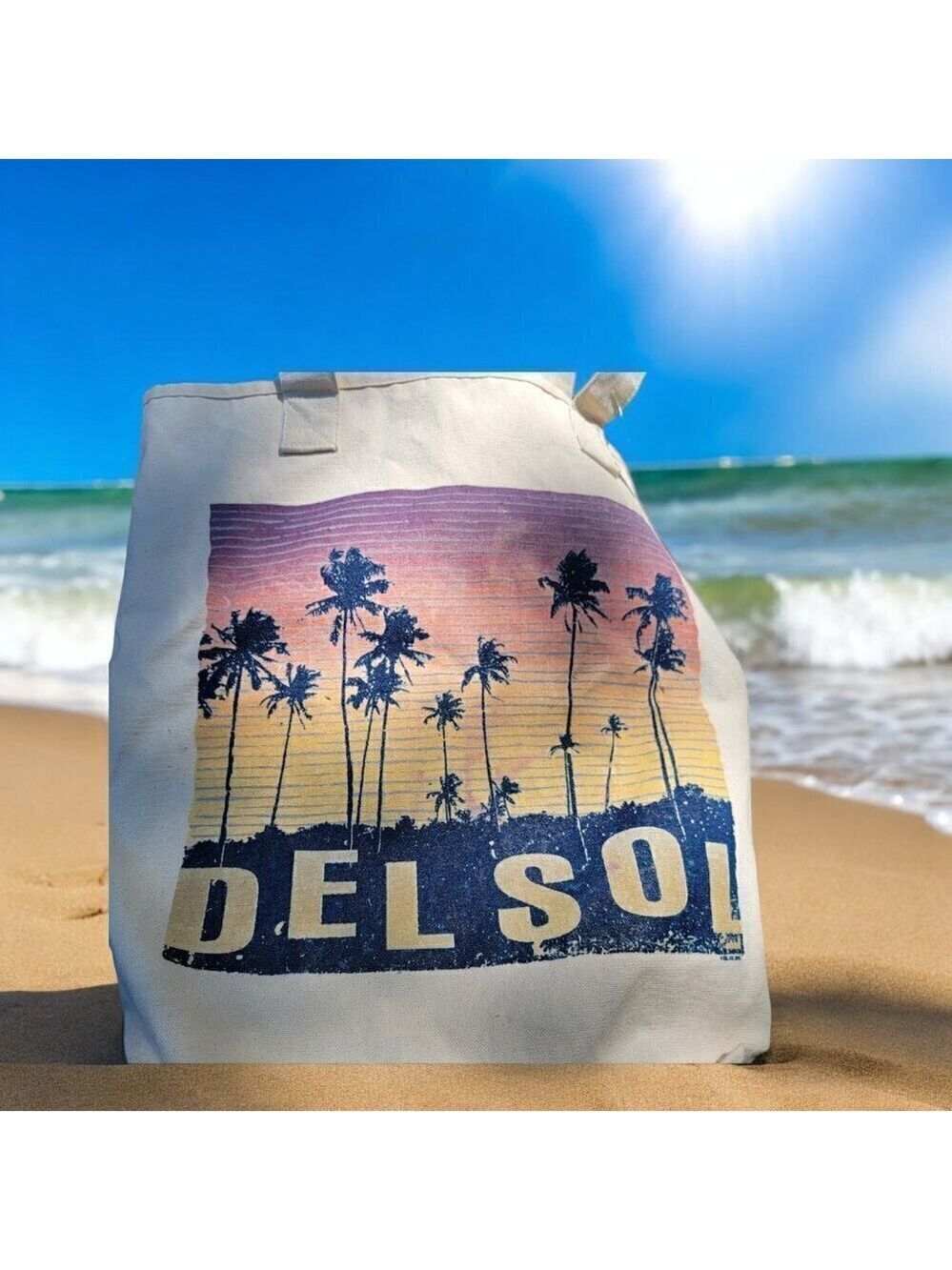 Del Sol Color Changing Tote Bag - Changes Color in Sunlight!
